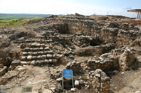 Ruïnes van de stad Hazor
