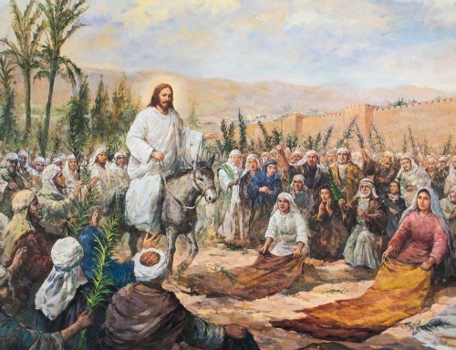 The entry into Jerusalem