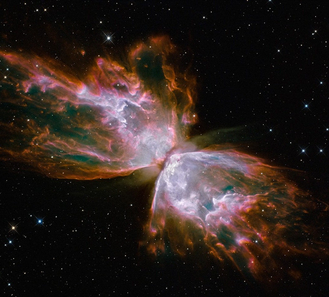 The Butterfly Nebula (NGC 6302) in the constellation Scorpius (Scorpion)