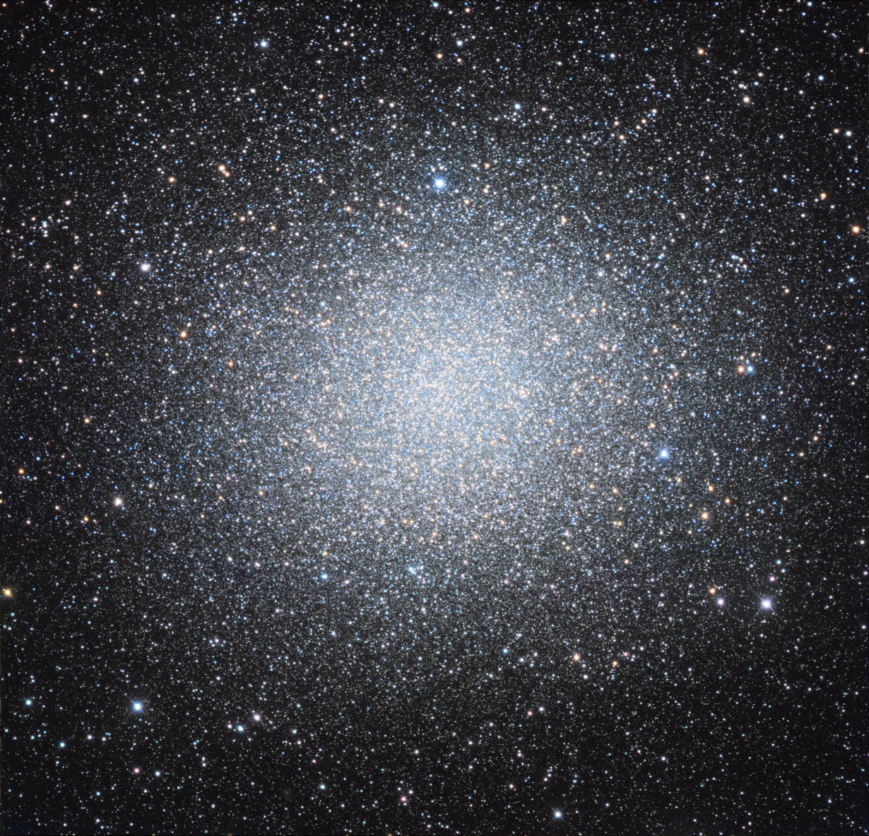 Omega Centauri (NGC 5139), a spherical cluster of stars, in the constellation Centaur (Centaurus)