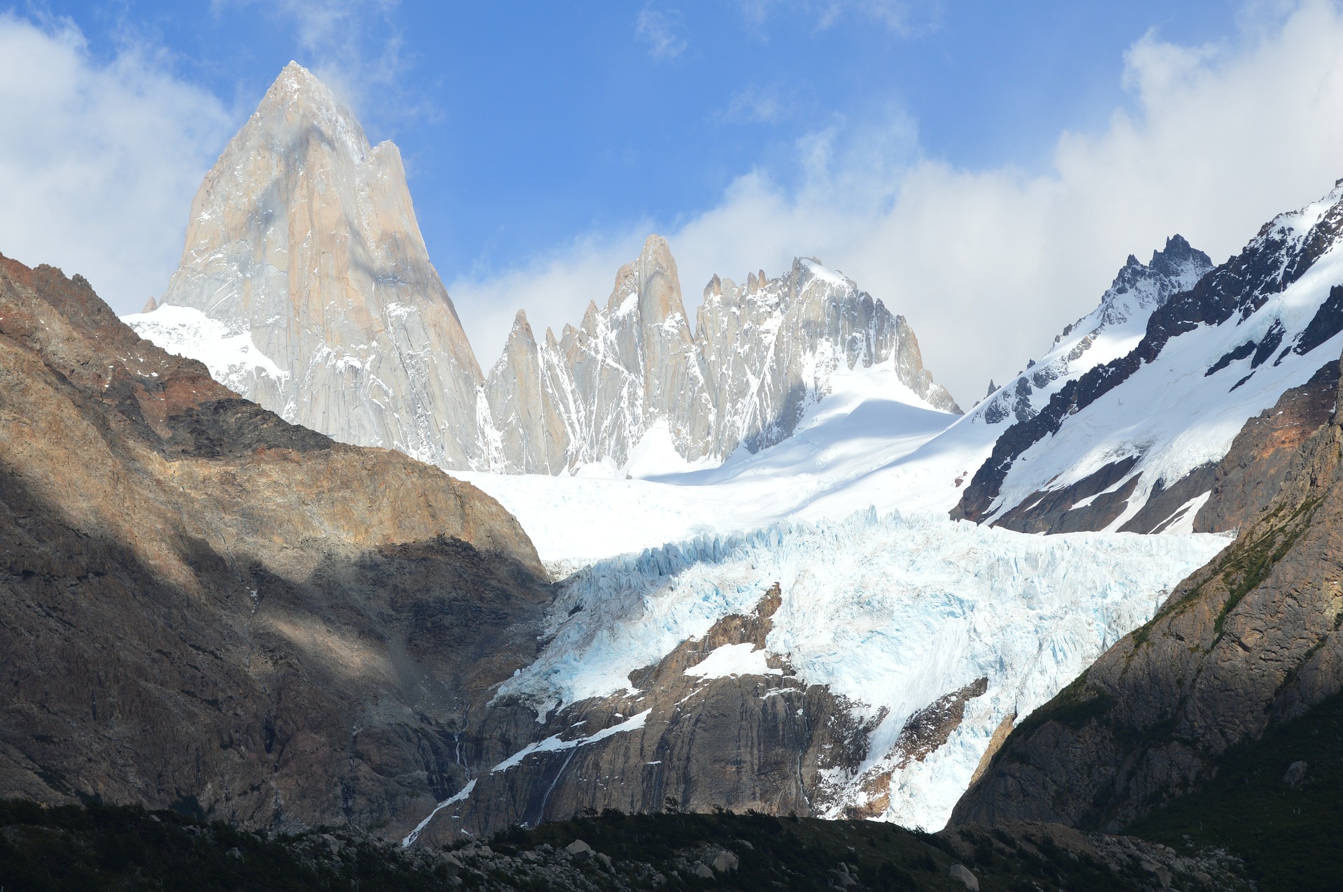 The Cerro Torre in Argentina